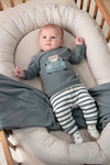 Feetje Broek rib met streep - Beep Beep (52202592)